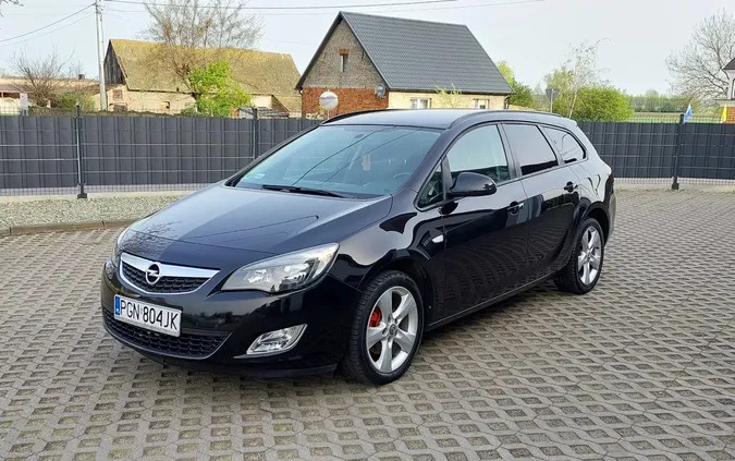 samochody osobowe Opel Astra cena 17950 przebieg: 259000, rok produkcji 2011 z Zagórów